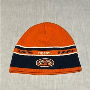 NWOT. Auburn Tigers Beanie - Orange and Navy
